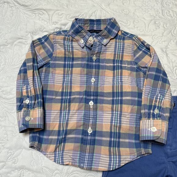 Janie And Jack Two Piece Outfit Size 12-18m - Picture 4 of 9